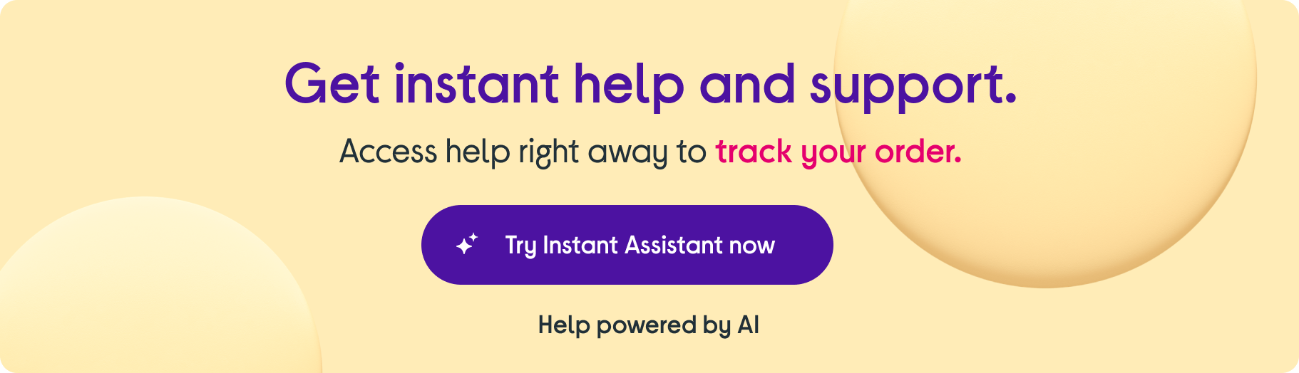 Get instant help and support. Start chat now.
