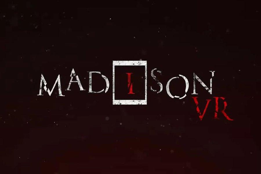 MADISON VR on a black background