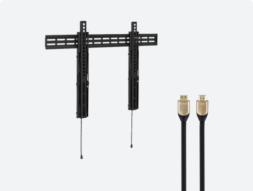 Imagery of TV accessories.