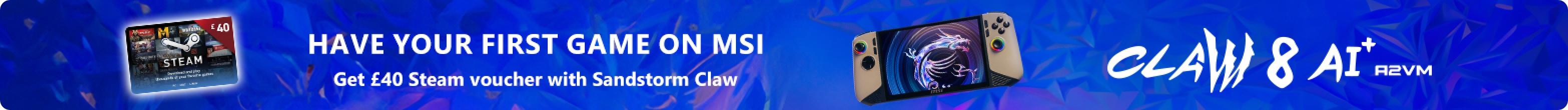 Have your first game on MSI