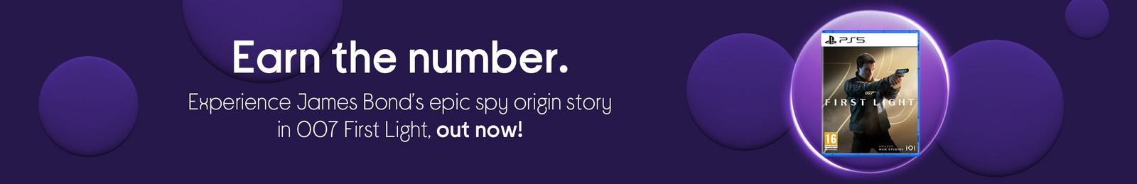 Experience James Bond’s epic spy origin story in 007 First Light, out now!