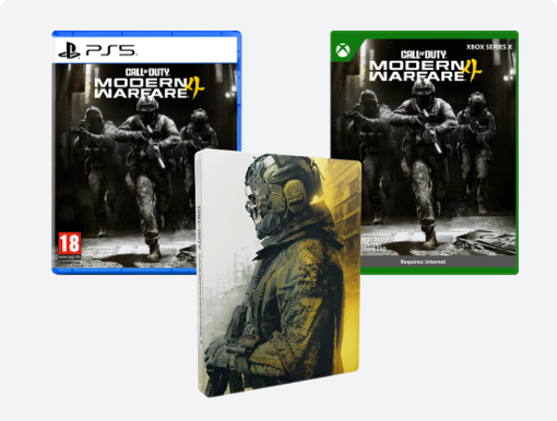 Imagery of Modern Warfare 4 Get 10% off & a collectible SteelBook® case!
