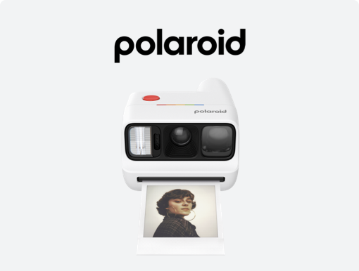 Imagery of Polaroid Go Gen 3 with logo