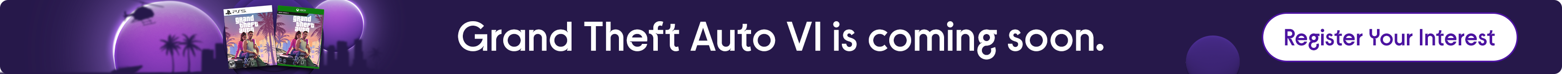 Register your interest for updates on GTA VI