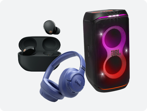 Headphones and speakers