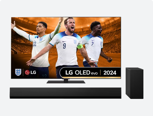 LG OLED G4 TV and Soundbar