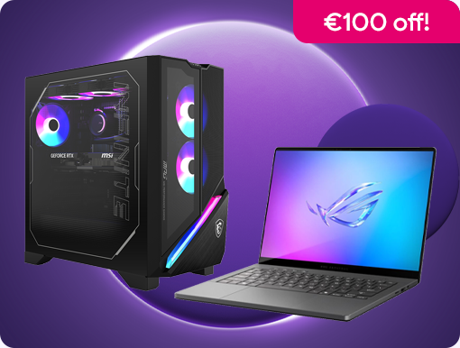 Gaming PC and gaming laptop