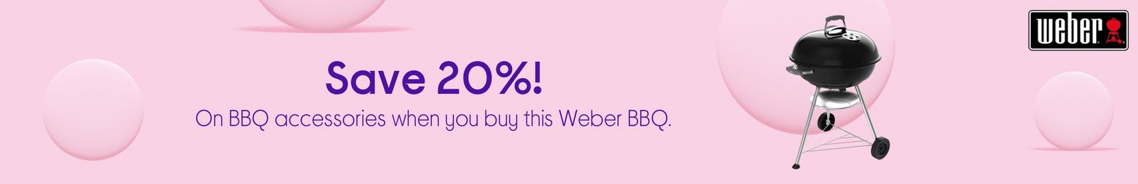 Image of Weber BBQ with Logo