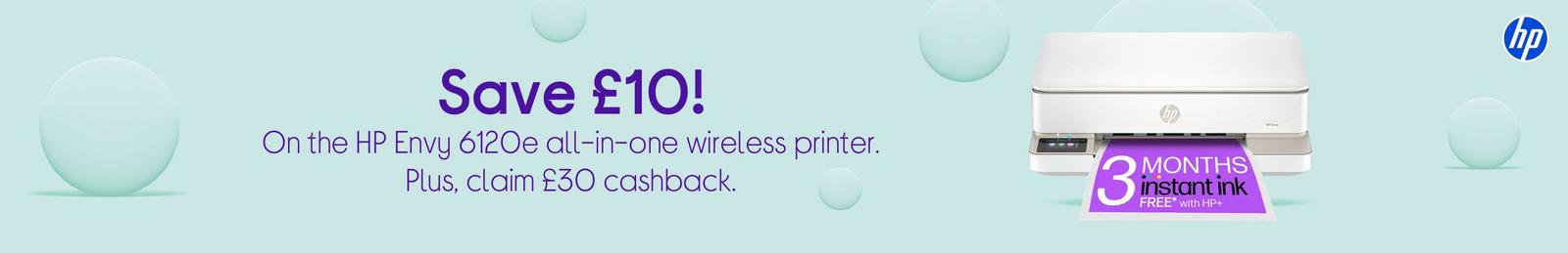 Image of HP Printer with Logo