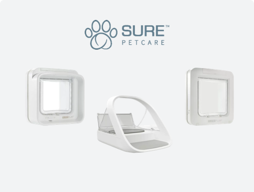 Image of Sureflap Products with Logo