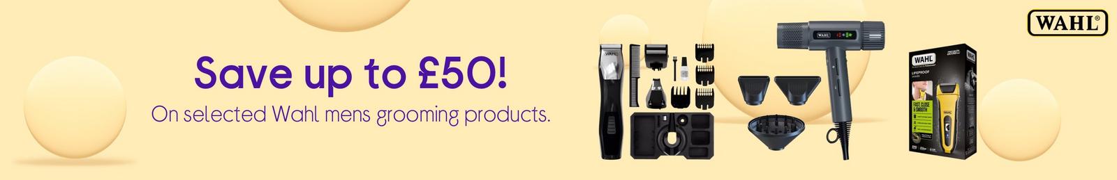 Wahl Products with logo