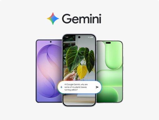 Samsung, Samsung, honor devices with Gemini Logo