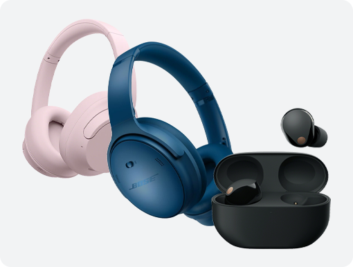 Noise cancelling headphones