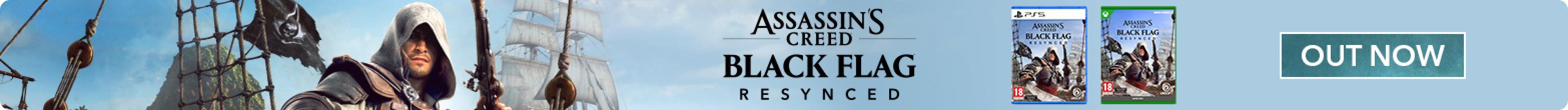 Lead daring raids and sink enemy vessels in Assassin's Creed Black Flag Resynced, out now!