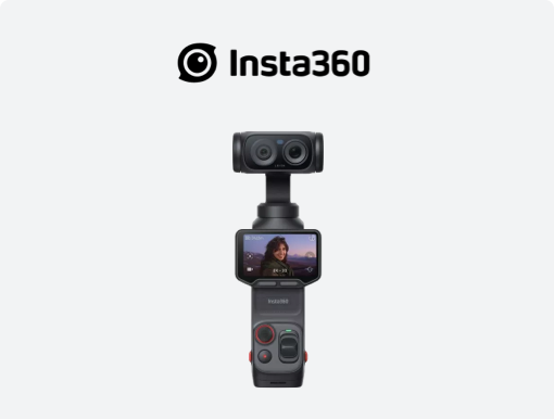 Imagery of new Insta360 Luna Ultra with logo.