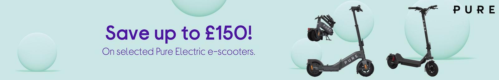 Image of NEW range of e-scooters with Logo