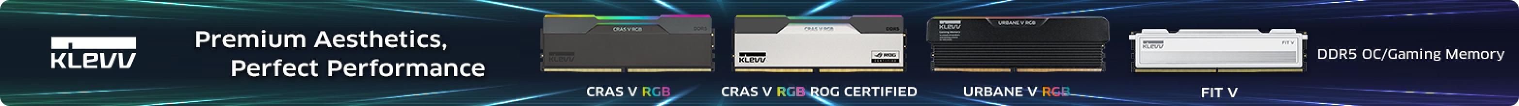 Speed up your setup with lightning fast Klevv DDR5 RAM!