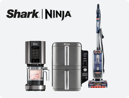 Ninja ice cream maker, ninja air fryer, Shark vacuum cleaner
