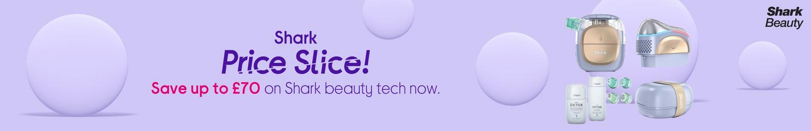 Shark price slice! Save up to £70 on Shark beauty tech now.
