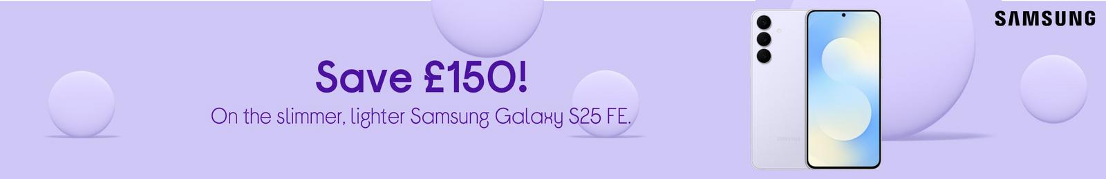 Image of Samsung Galaxy S25 Fe with Logo