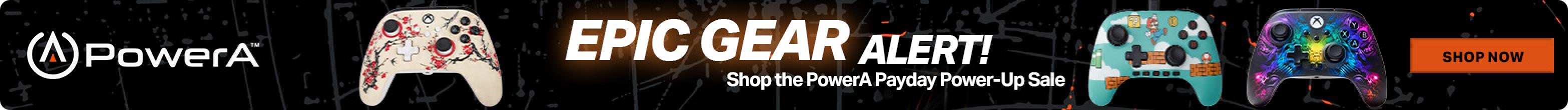 Save £30 on selected PowerA gaming controllers this payday!