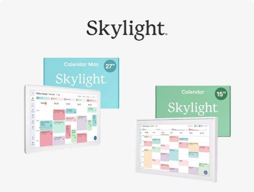 Skylight smart digital calendar.