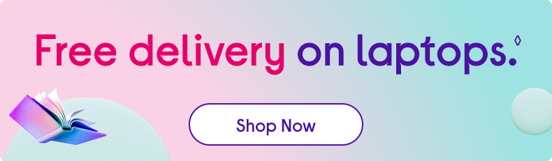 Free delivery on laptops