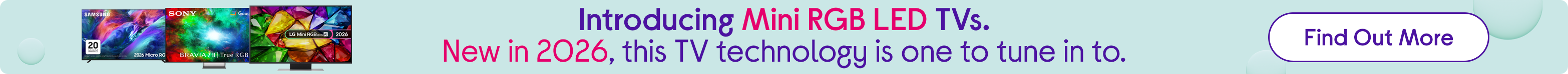 Find out more about new RGB TV tech