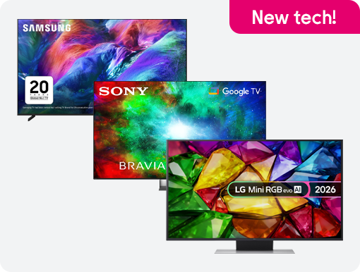 2026 TVs from LG, Sony and Samsung