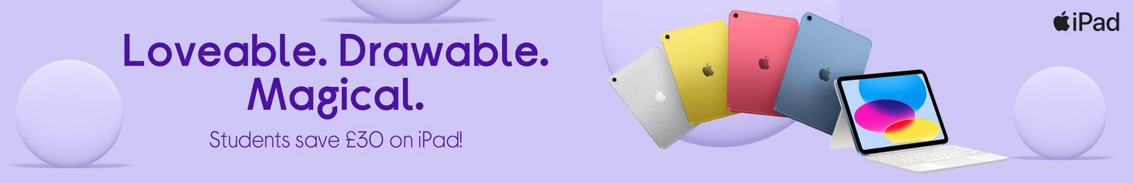 Students save £30 on iPad!