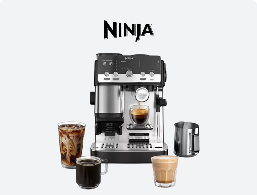 NINJA Luxe Café Mini ES301UK Bean to cup Coffee Machine with Logo