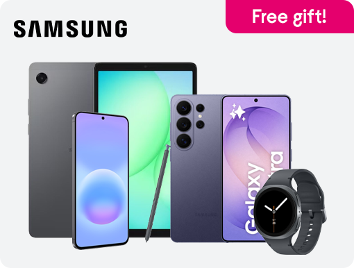 Samsung smartphones, tablet and smart watch