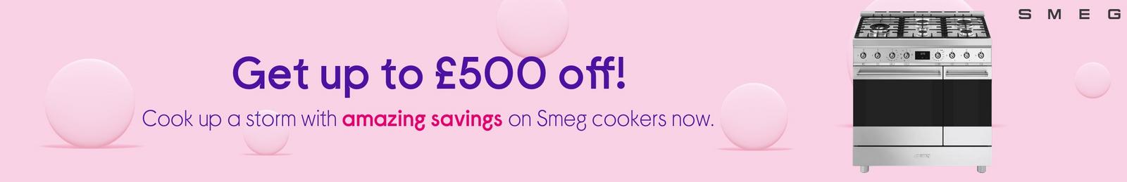 Cook up a storm with amazing savings on Smeg cookers now.