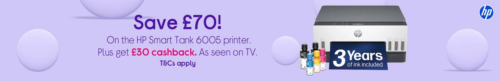 Image of HP Printer with Logo