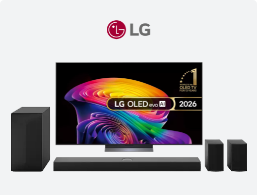 Shop selected LG TVs. Claim a free soundbar worth up to £699!