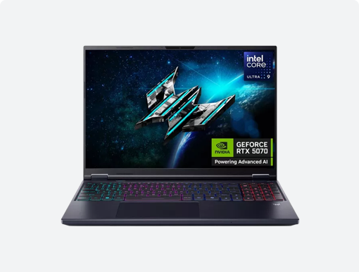 Imagery of gaming laptop