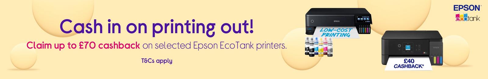 Epson EcoTank printers.