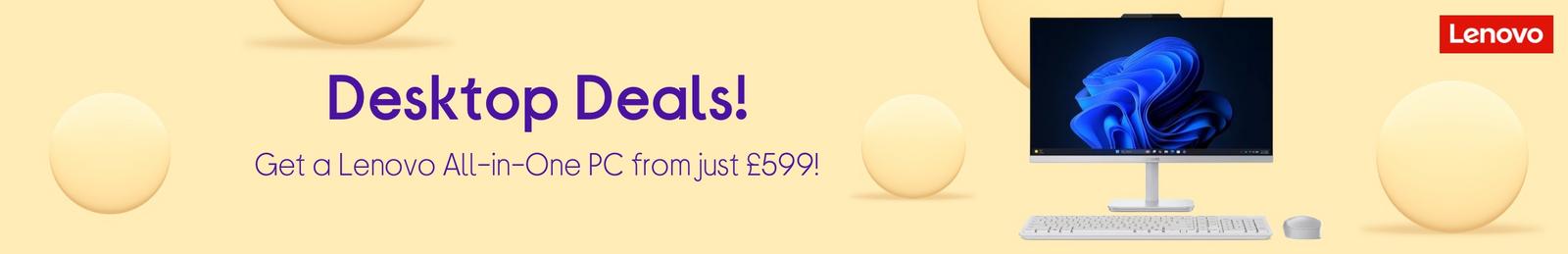 Lenovo All-in-One PC from just £599!