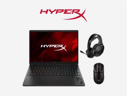 Imagery of HyperX Bundle plus logo