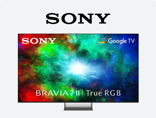Sony BRAVIA 7 II True RGB TV.