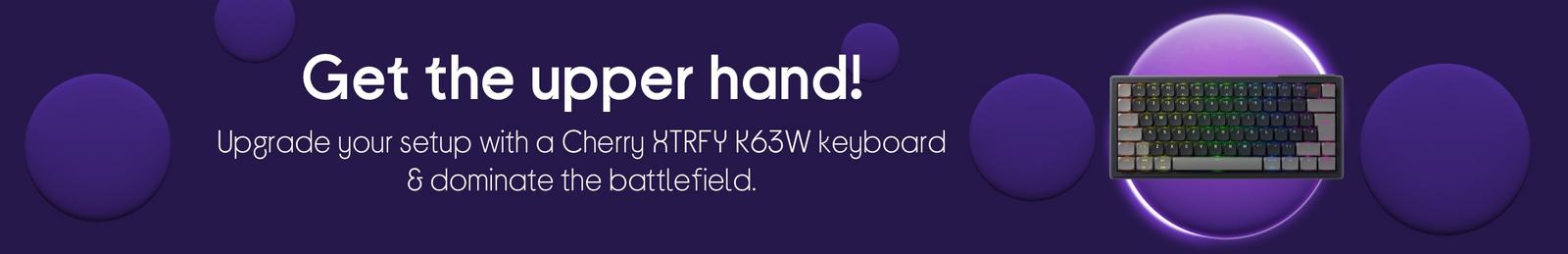 Cherry XTRFY K63W keyboard