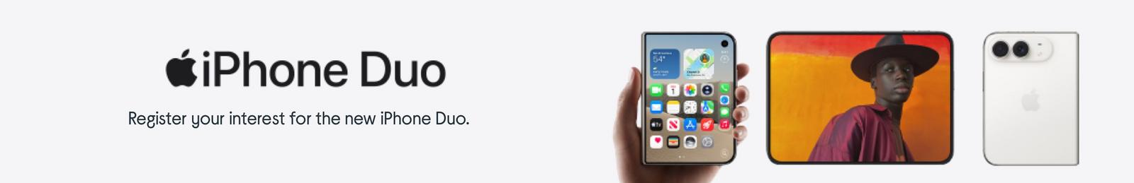 Image of iPhone Duo with Logo