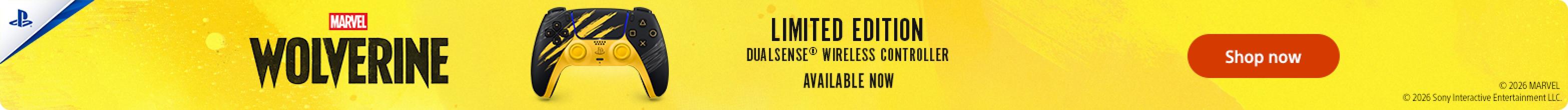 Marvel Wolverine Limited Edition Dual sense Wireless Controller Available Now