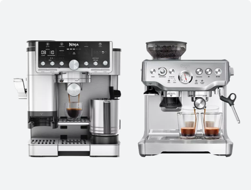 Bean to Cup Coffee Machine with Logo.