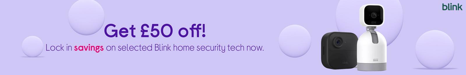 Blink home security tech now.