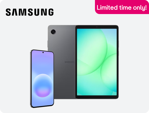 Samsung smartphones and tablet
