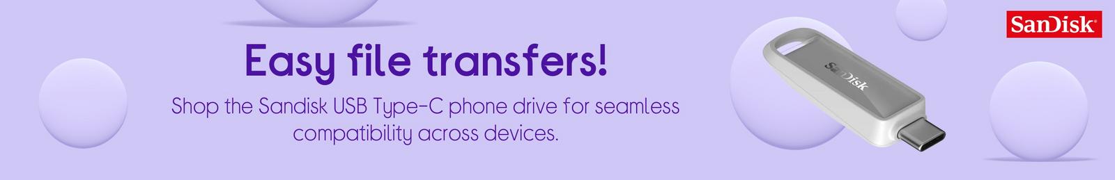 Sandisk USB Type-C phone drive