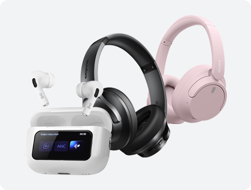 Noise cancelling headphones