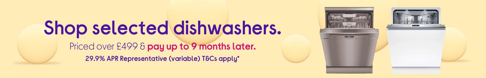 Priced over £499 & pay up to 9 months later.