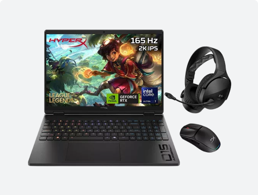 Imagery of HyperX gaming bundle.